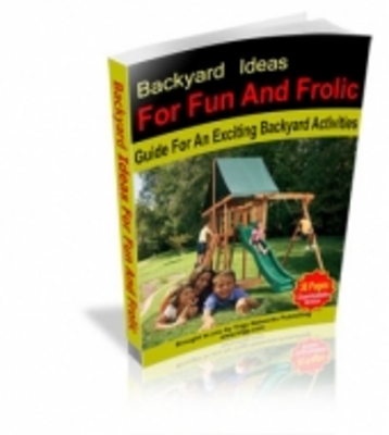 Product picture Backyard Ideas For Fun And Frolic 